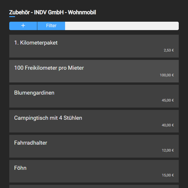Zubehör